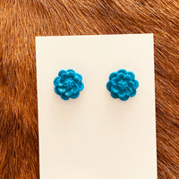 Colorful Flower Earrings