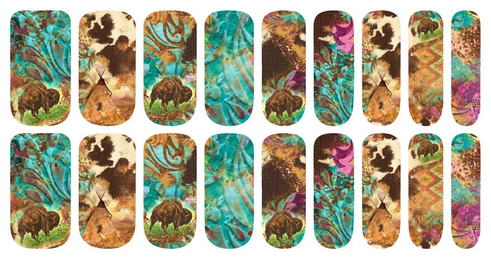 Wild & Free Nail Strips