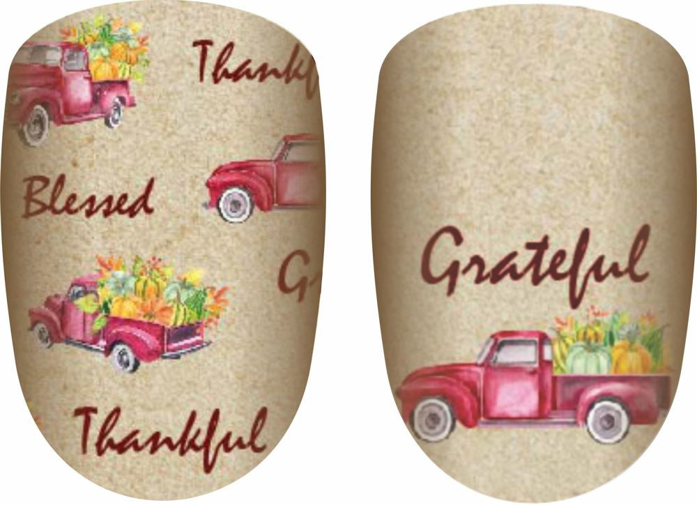 Harvest Blessings Nail Strips