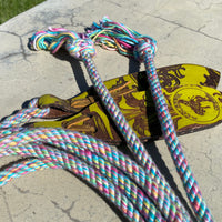 3/8” Cotton Split Reins