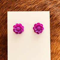 Colorful Flower Earrings