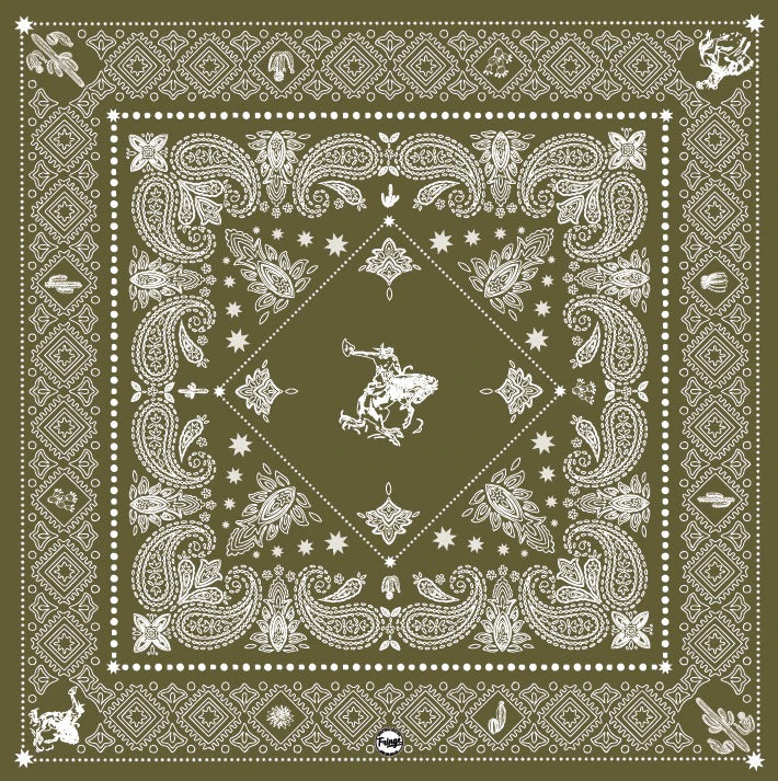 Bandito Shorty Silk/Cotton Wild Rags