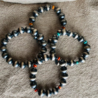 Navajo Pearl Stretchy Bracelet