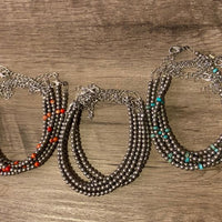 Silver Bead Bracelet