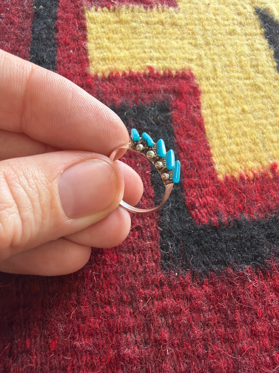 Cletus Lamy Turquoise Ring