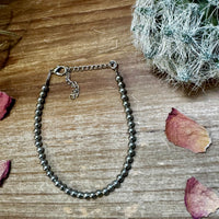 Silver Plated beads bracelet