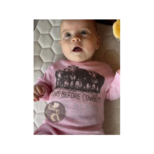 Cows Before Cowboys Infant 2-piece Outfit