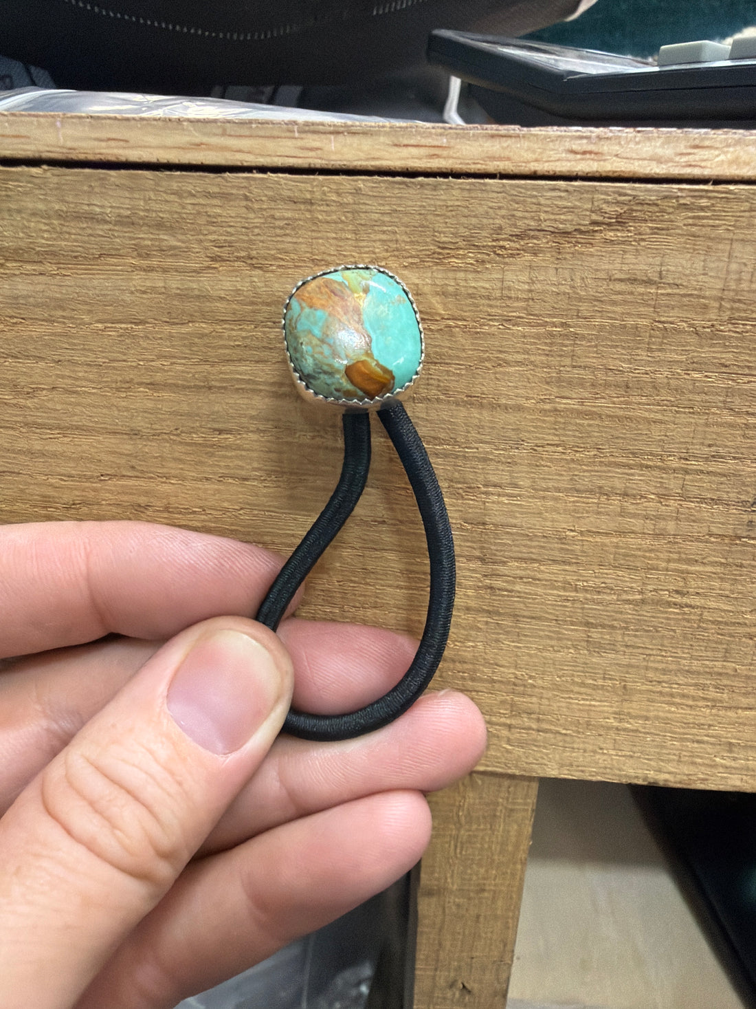 Turquoise Hair Tie