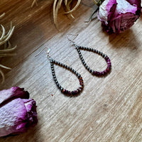 Purple Spiny Oyster Earrings – Sterling Silver Pearls