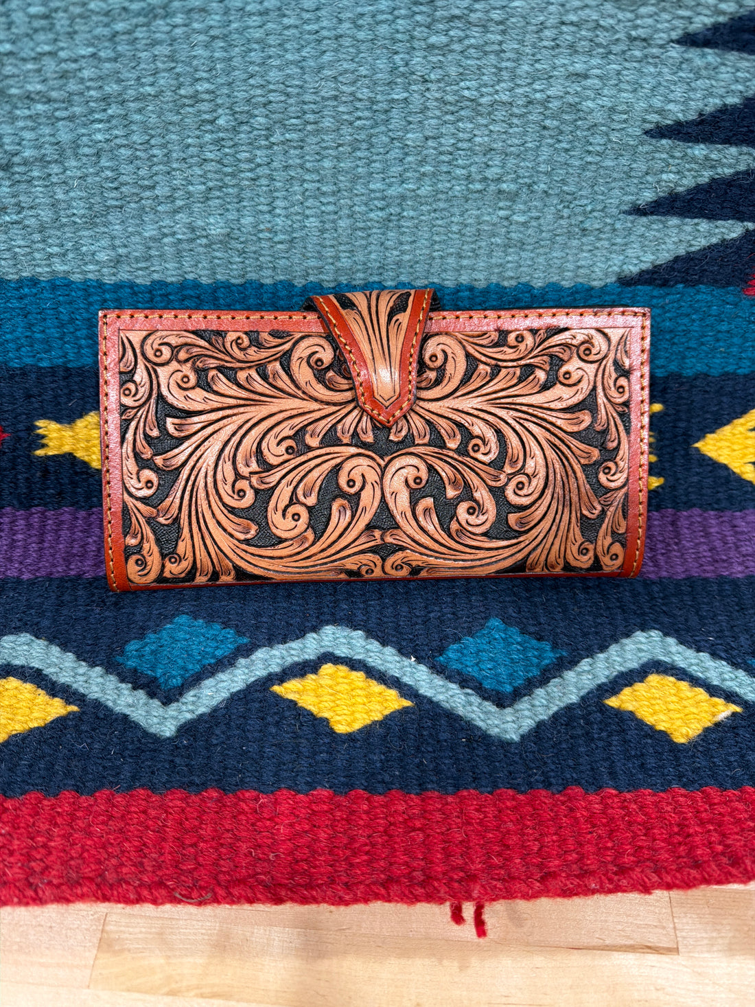 Tooled Snap Wallet
