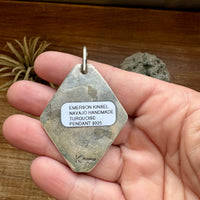 Big Pendant -Turquoise & Sterling Silver