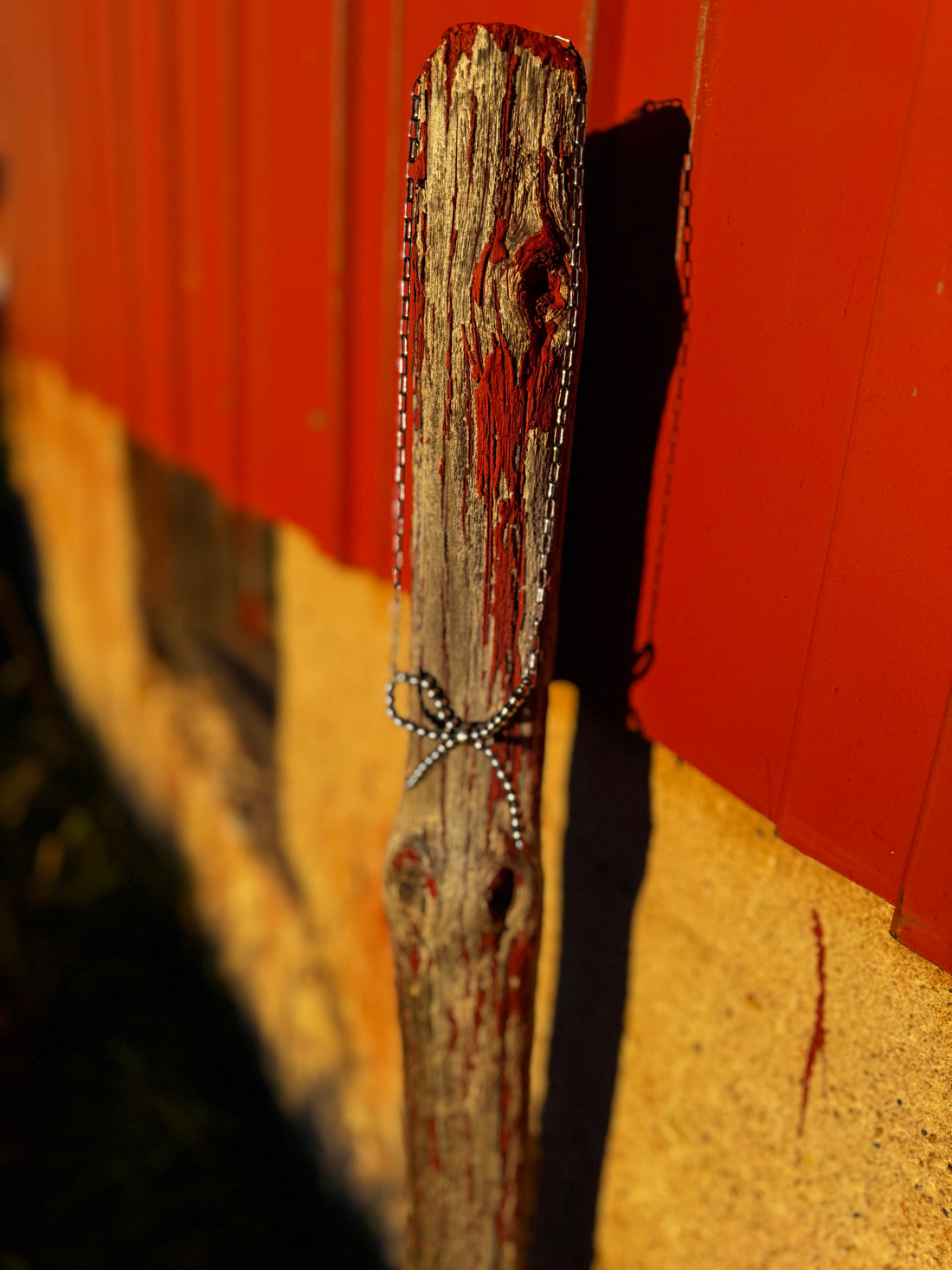 Sterling Pearl Bow Necklace