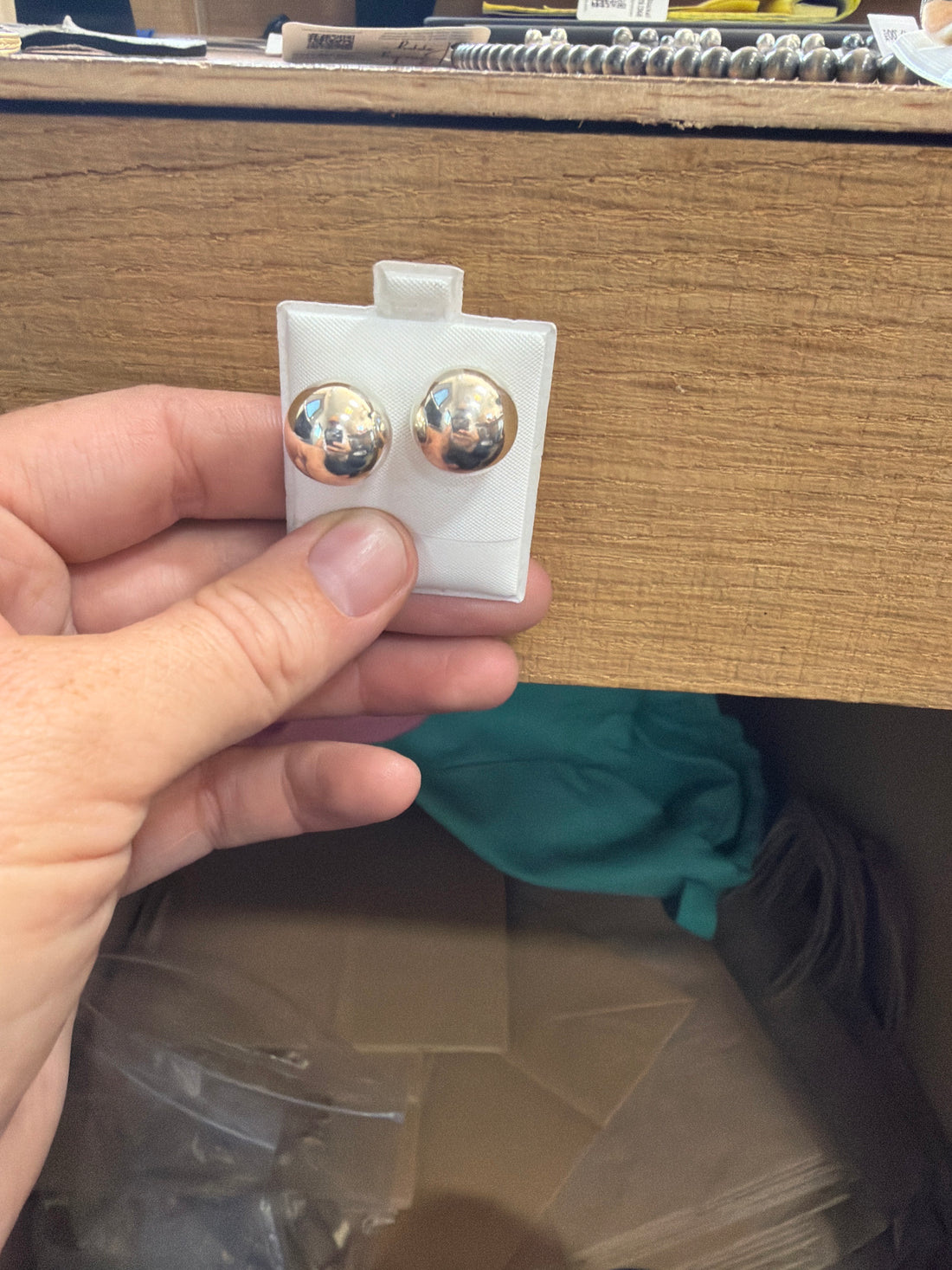 14mm Pearl Studs
