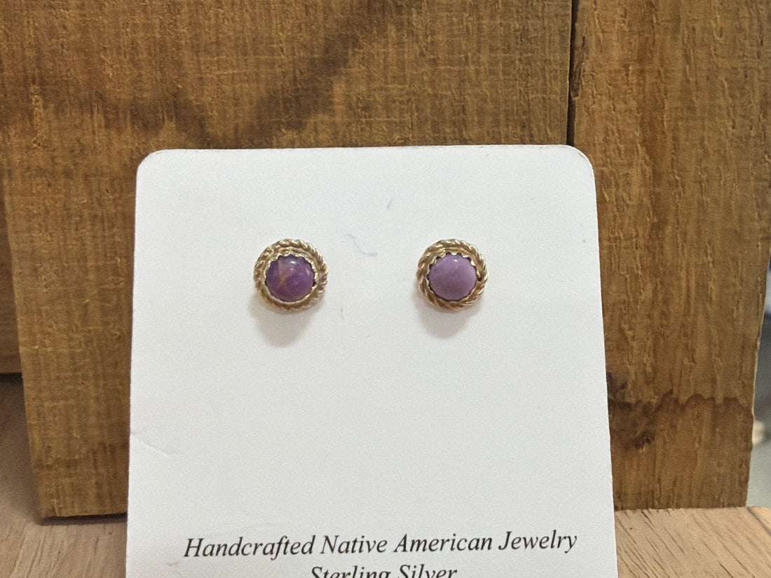 Purple Desert Studs