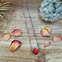 Pink choker Verascite - Valentine collection