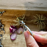 Naja Pendant with Purple Spiny Oyster & Yellow Tint – Sterling Silver – Native Made by MC