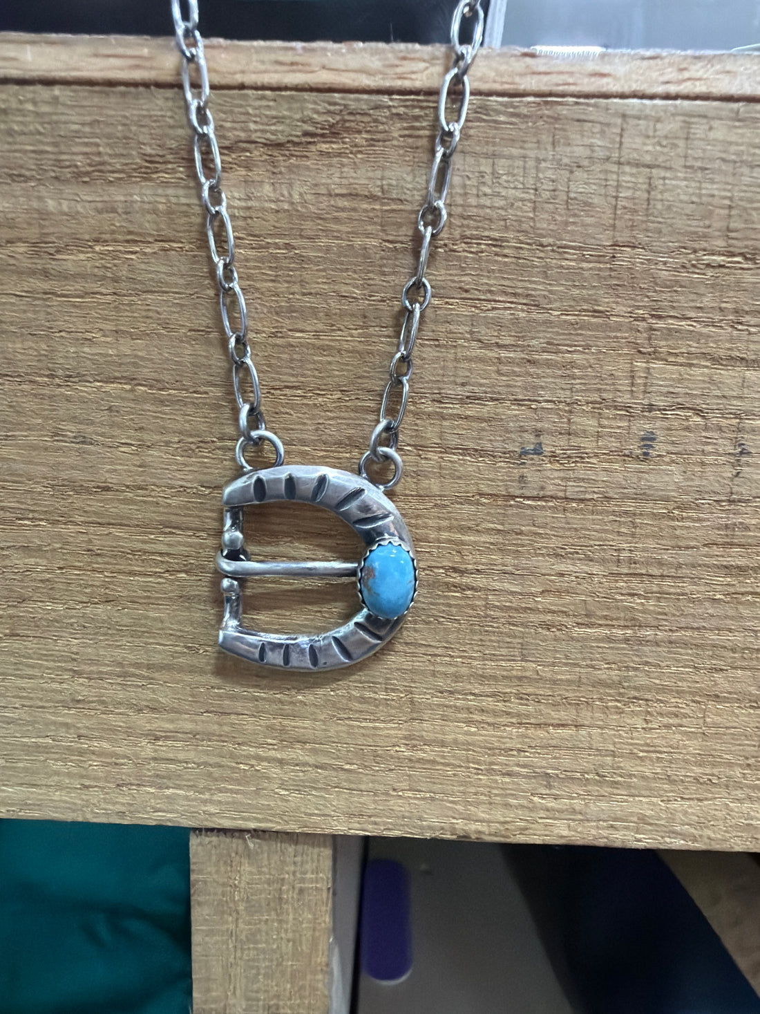 PW Buckle Necklace
