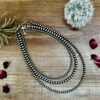 NEW! Build your own Sterling Silver Pearls Necklace 4-5-6-8-10-12-14 mm