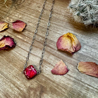Pink choker Verascite - Valentine collection