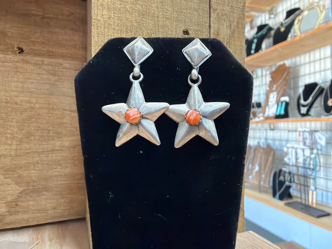 Orange Spiny Sterling Stars