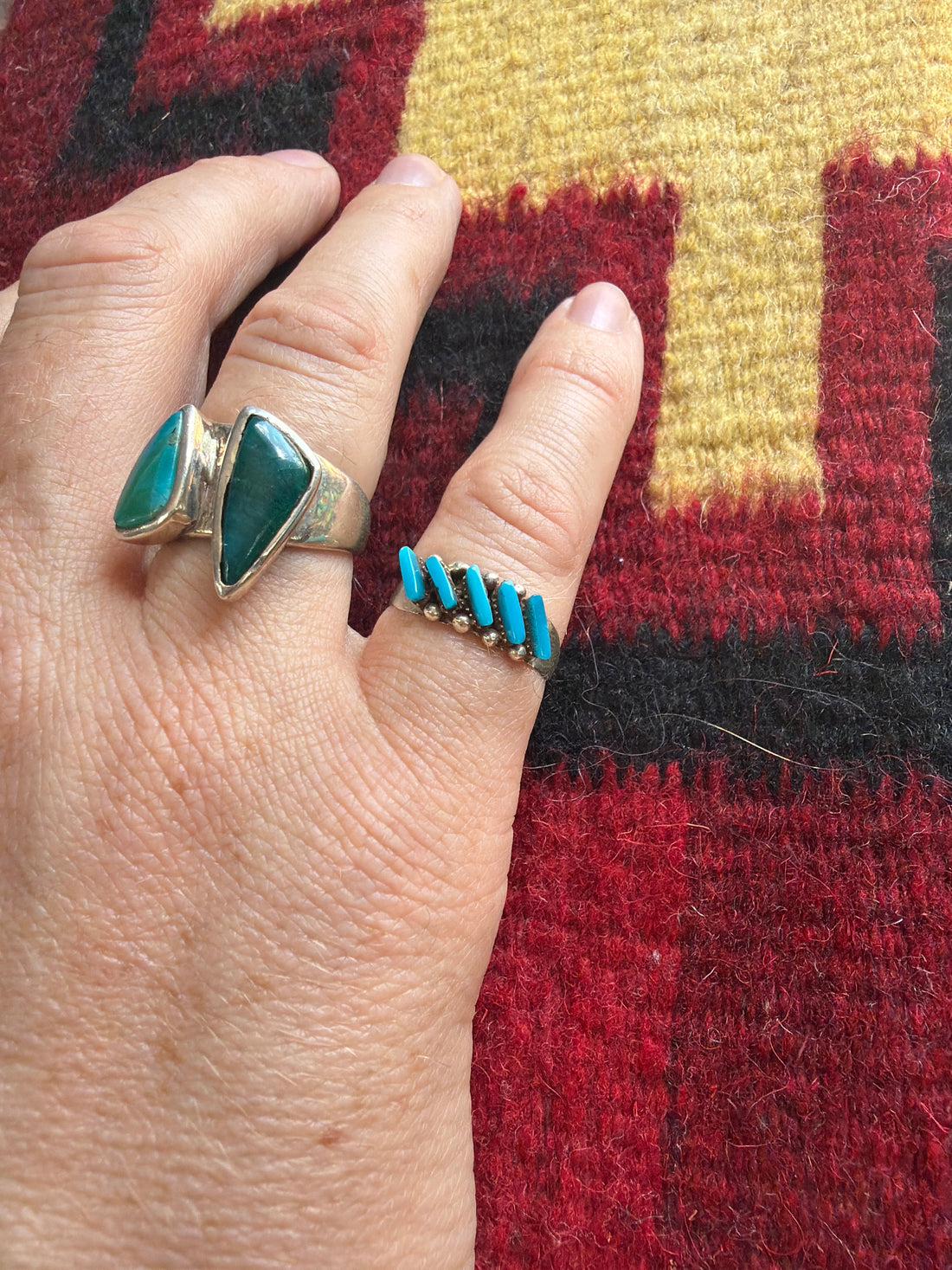 Cletus Lamy Turquoise Ring