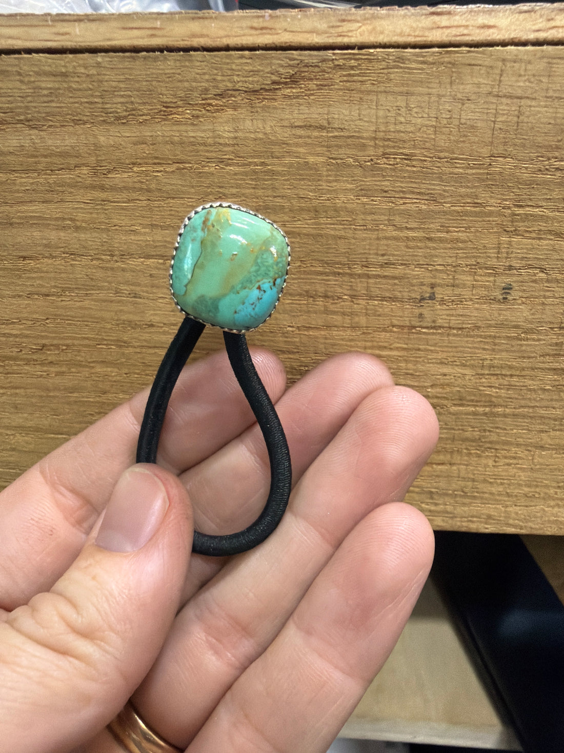 Turquoise Hair Tie