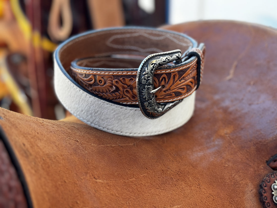 Rancher Cowhide Belt