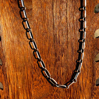Handmade Sterling Silver Paperclip Chain