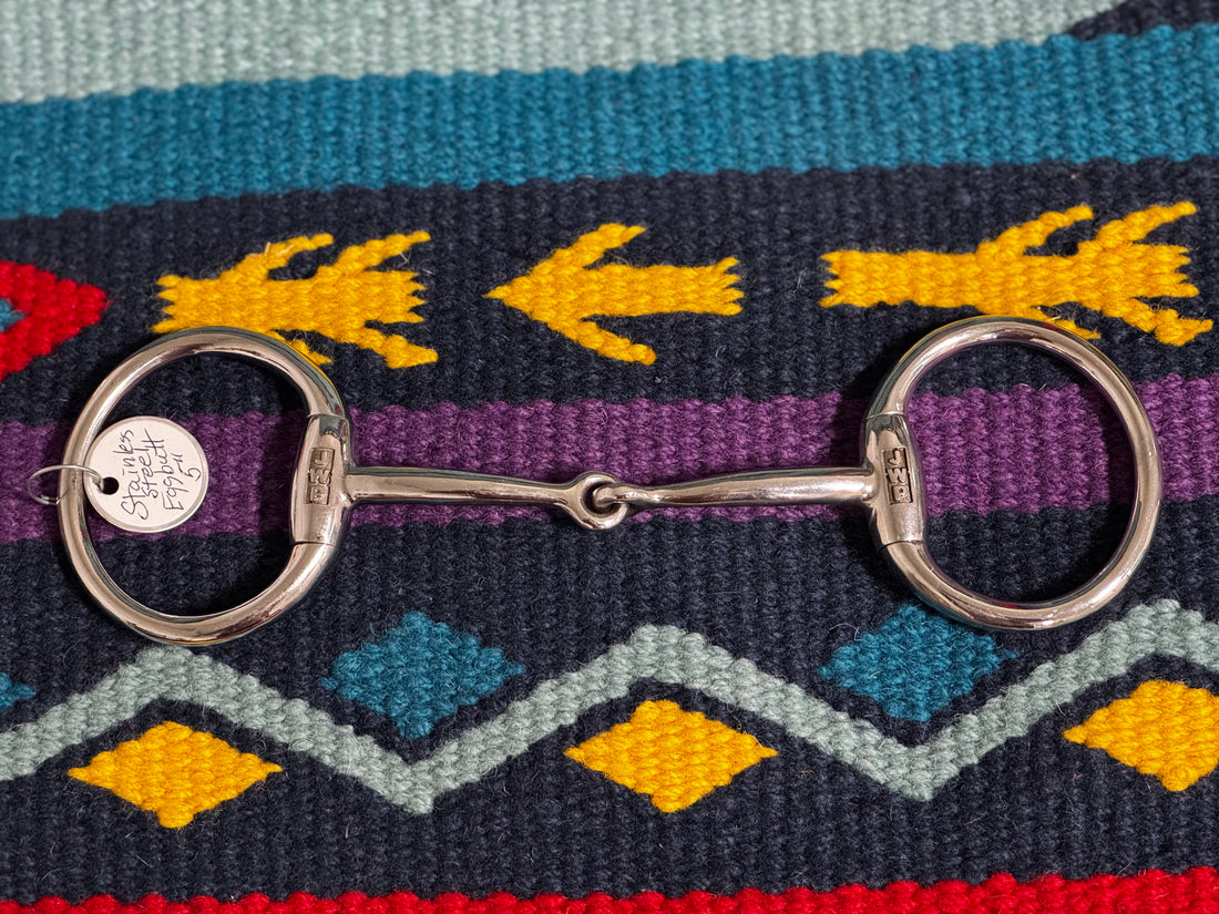 Jeremiah Watt Eggbutt Stainless Snaffle