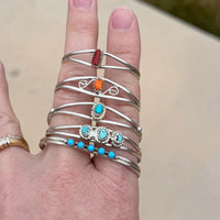 Child’s Sterling Silver Bracelet with Turquoise