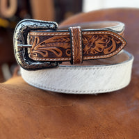 Rancher Cowhide Belt