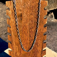 Handmade Sterling Silver Paperclip Chain