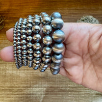 Sterling Silver Pearl Bracelet – Available in All Sizes