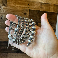 Sterling Silver Pearl Bracelet – Available in All Sizes