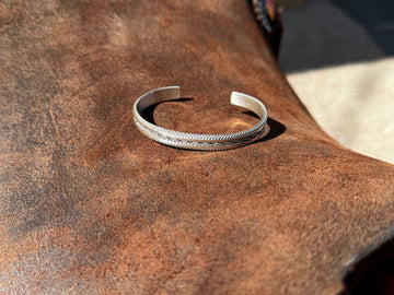 Center Twist Sterling Bracelet