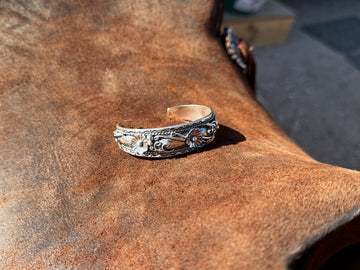 Floral Sterling Bracelet
