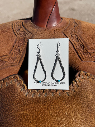 Teardrop Dot Earrings