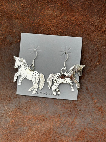 Jumping Horse Earrings