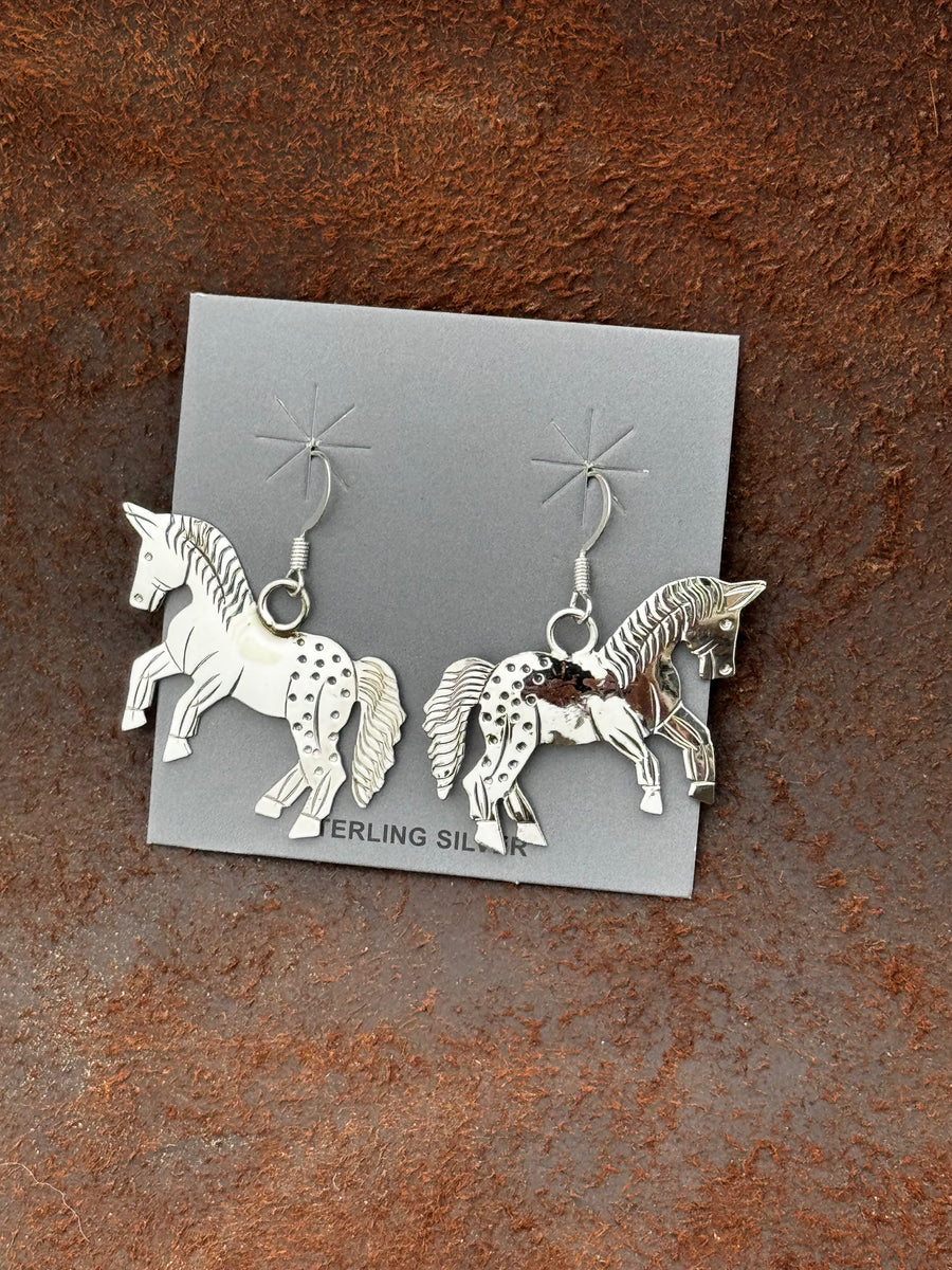 Jumping Horse Earrings