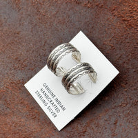 Triple Band Hoops