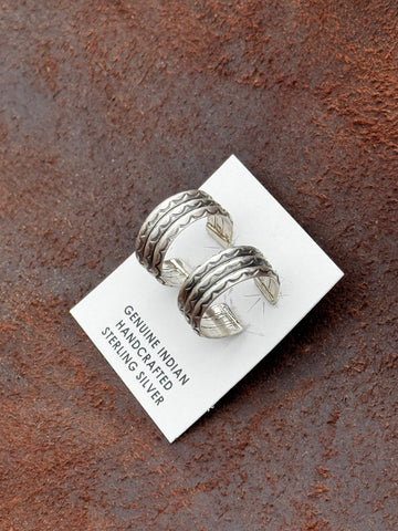 Triple Band Hoops