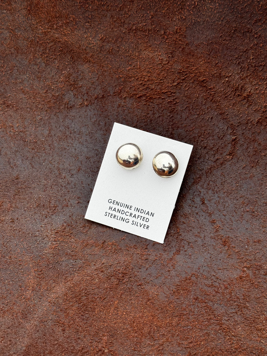 Large Navajo Pearl Studs