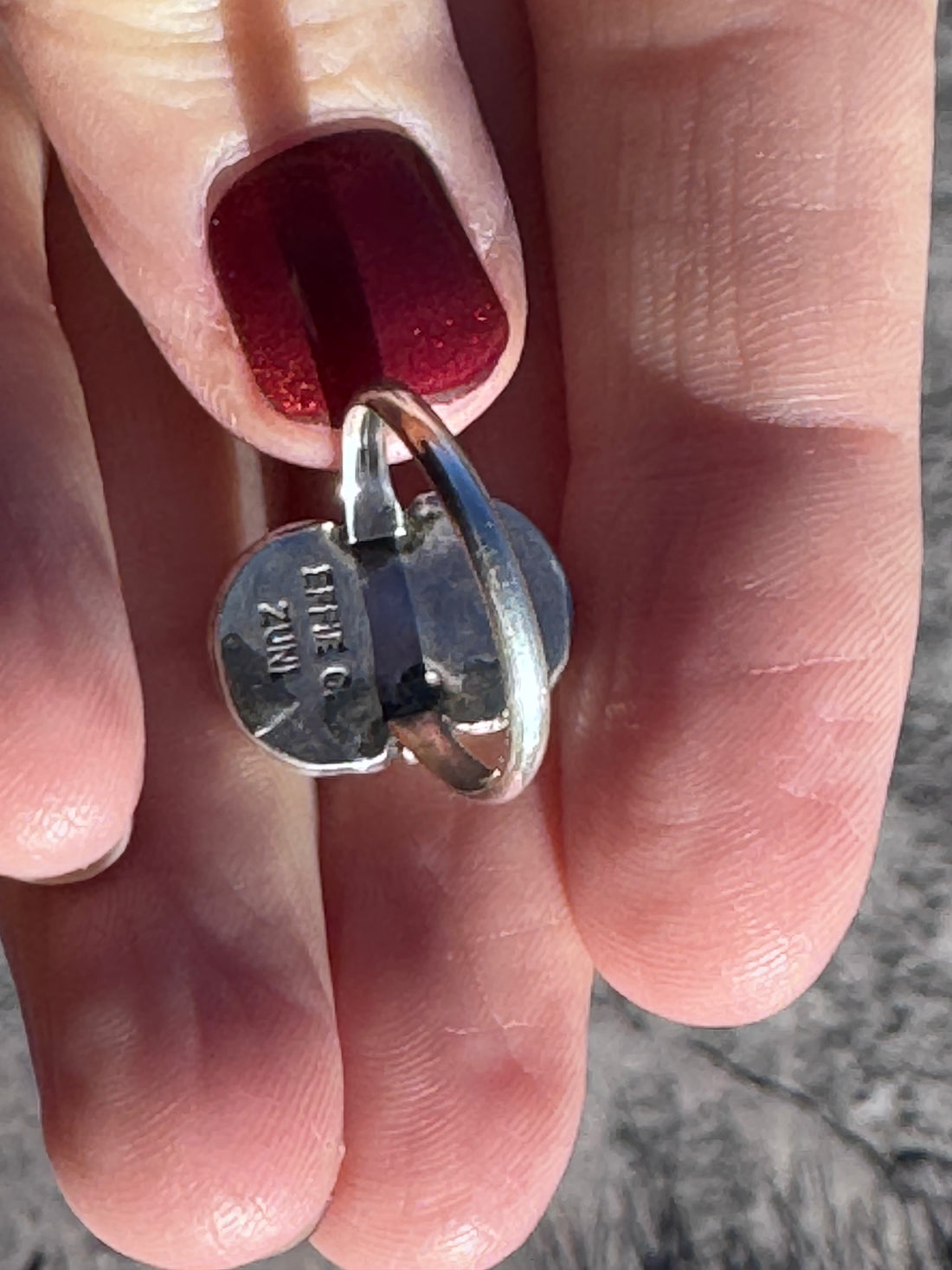 Onyx and Turquoise Ring