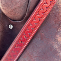 Snake Stamped Belts