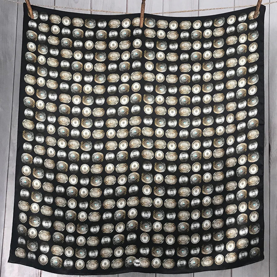 Baby Concho Silk Scarf