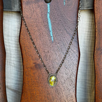 Eli Skeets Palomino Turquoise Necklace