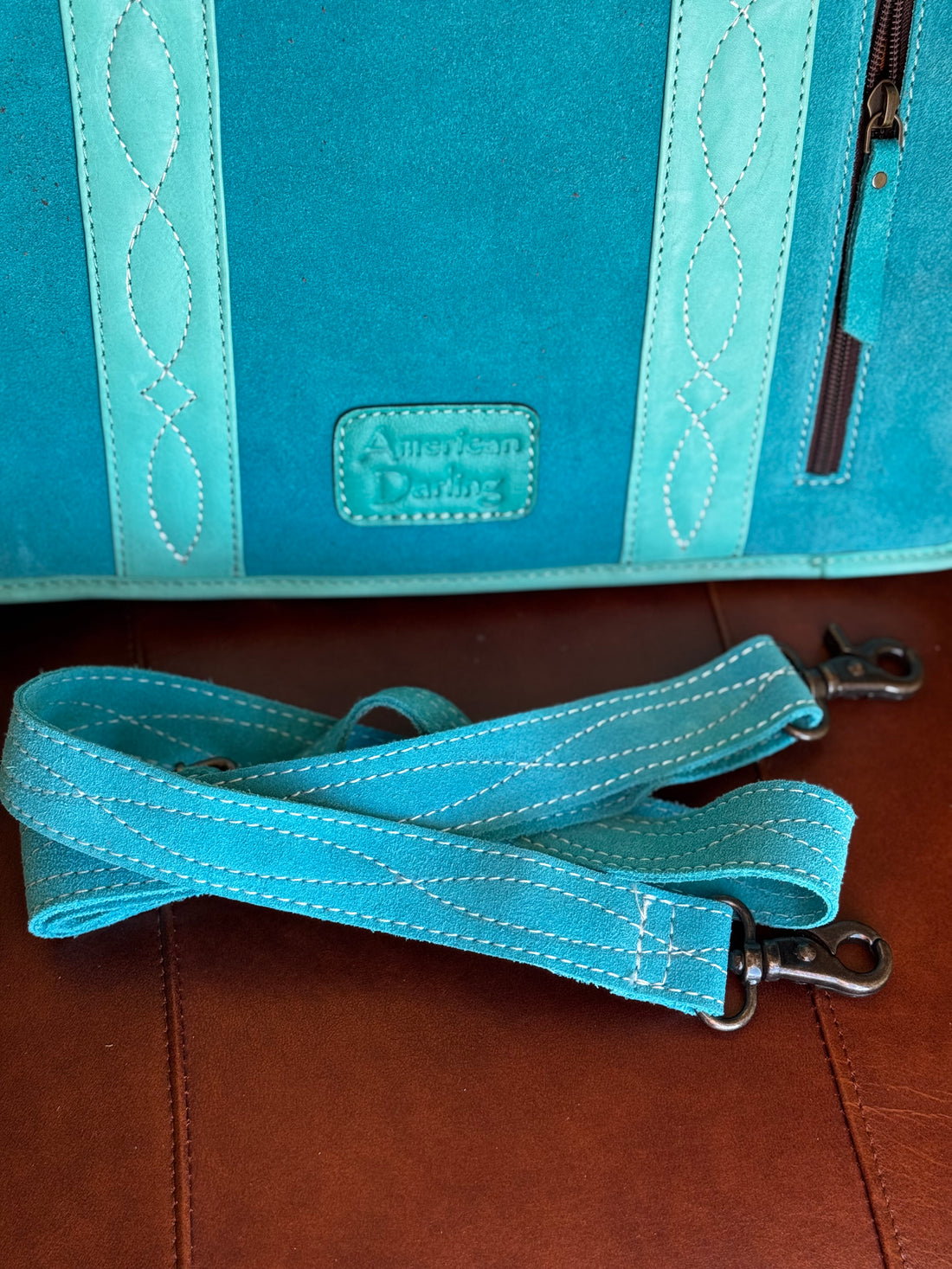 Rough Out Boot Stitch Laptop Bag