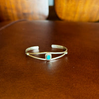 Child’s Sterling Silver Bracelet with Turquoise