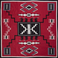 42” Aztec Silk Scarves