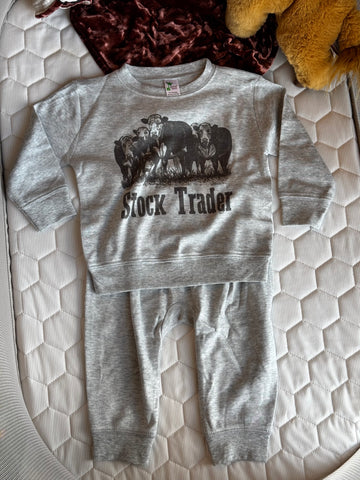 Stock Trader Infant 2-piece Outfit